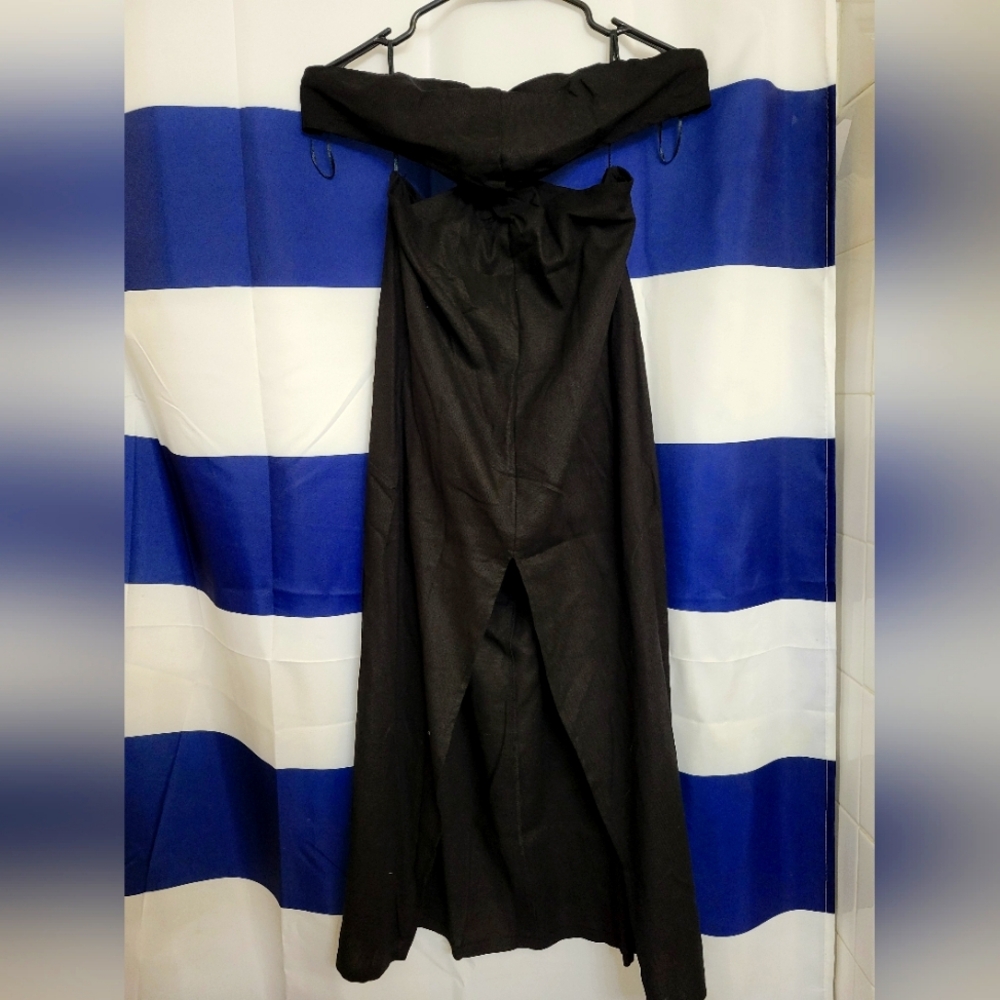 Strapless Black Dress